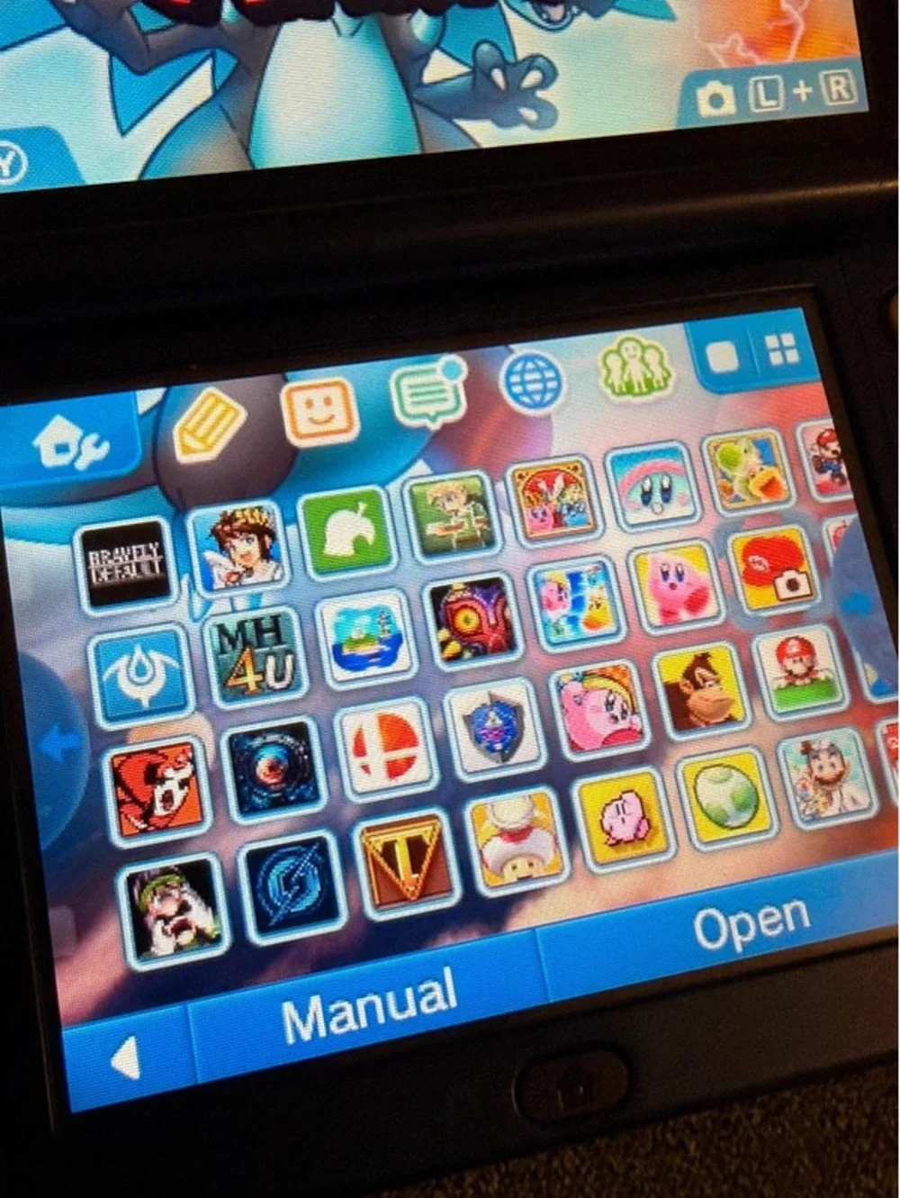 “New” Galaxy 3DS XL (Customized)